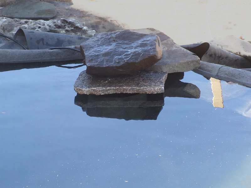 waterfall and pond progression