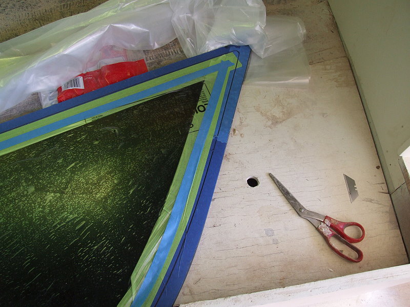 Installation of the Side Window Moldings