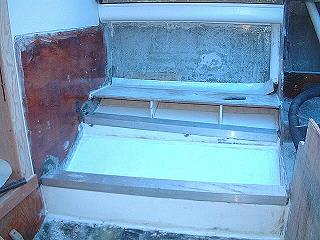 Final rough in complete