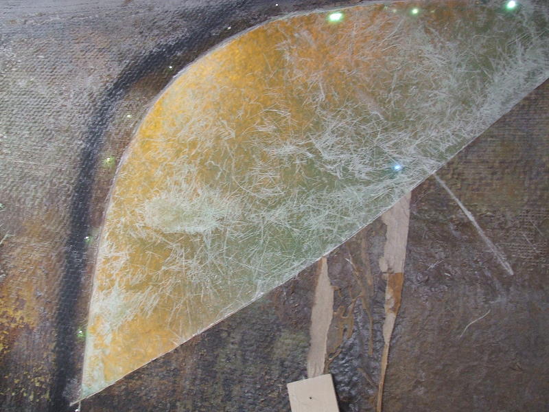 Hull Repair -- Working from the inside