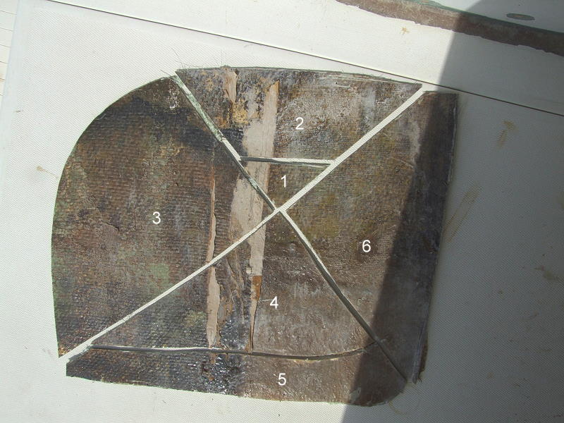 Hull Repair -- Working from the inside