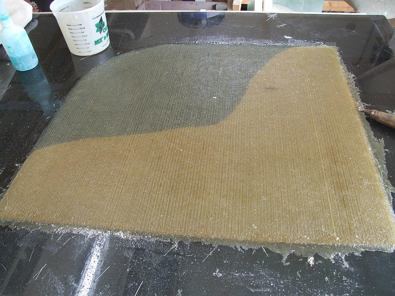 Hull Repair -- Working from the inside