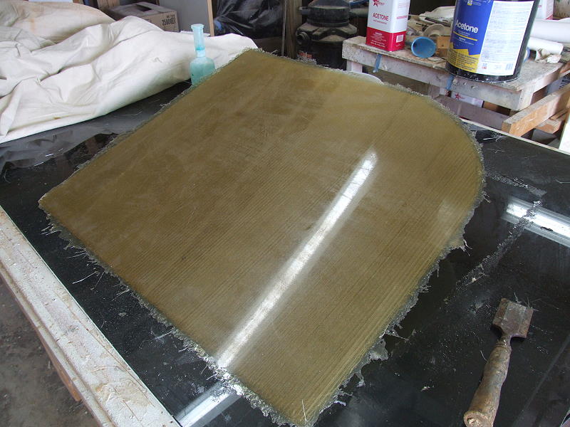 Hull Repair -- Working from the inside