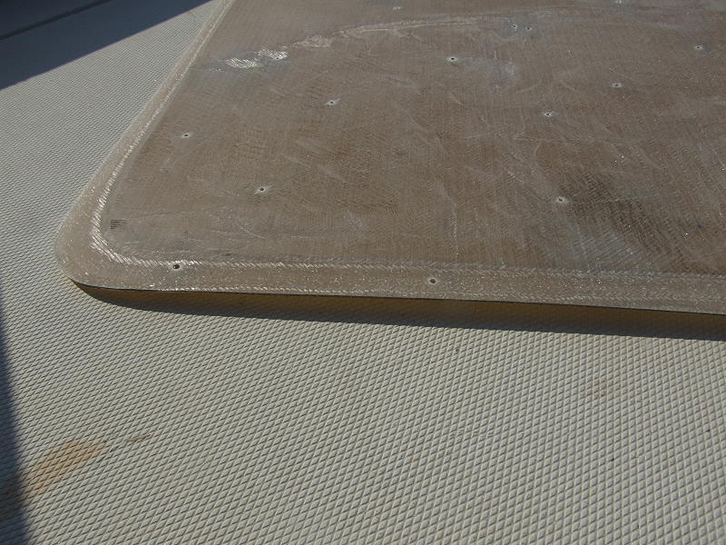 Hull Repair -- Working from the inside