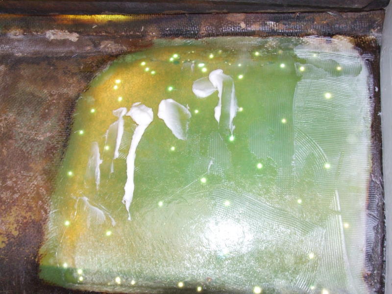 Hull Repair -- Working from the inside