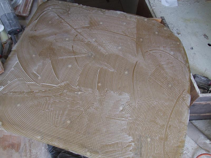 Hull Repair -- Working from the inside