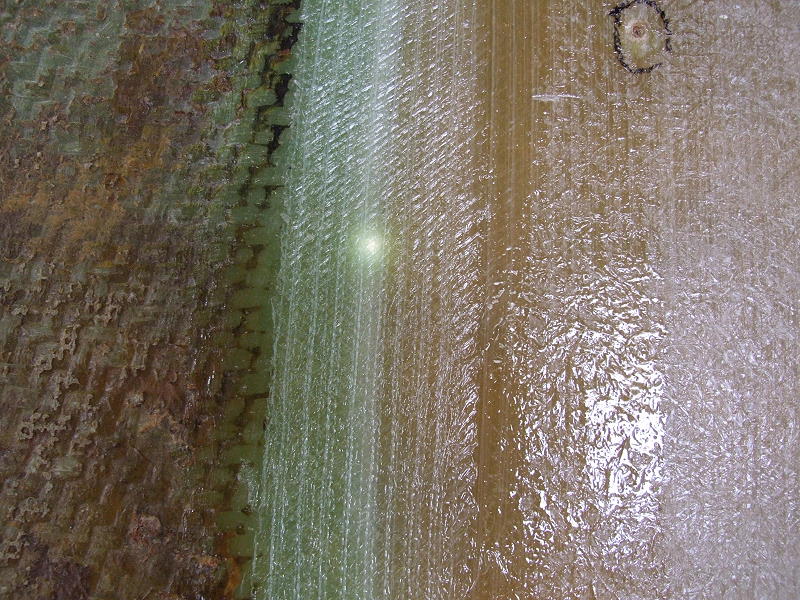 Hull Repair -- Working from the inside