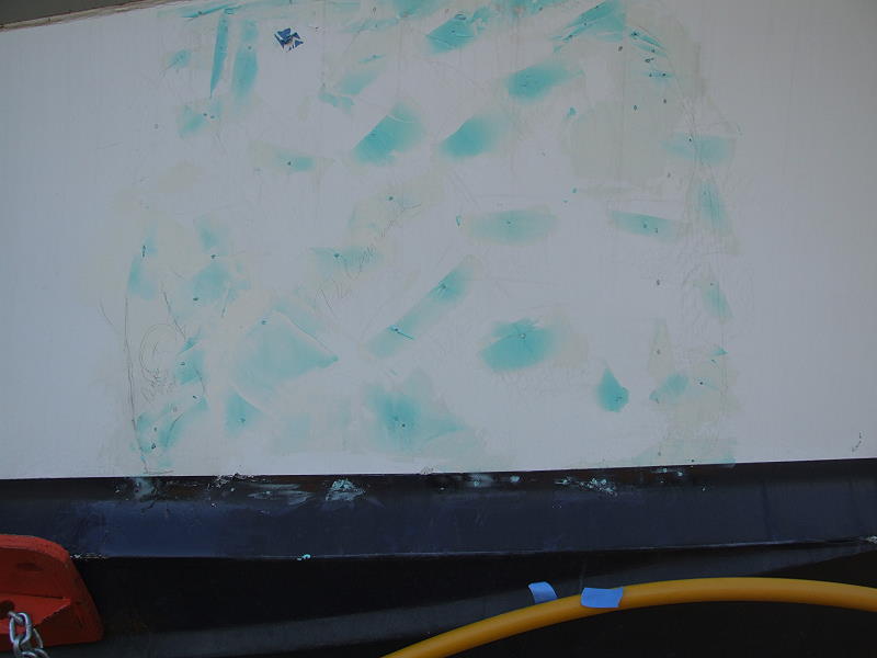 Hull Repair -- Working from the inside